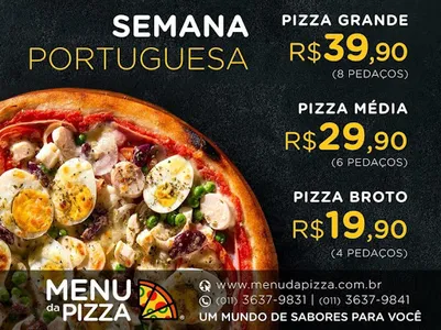 Menu da Pizza - Pizzaria Deliv screenshot 0