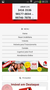 Bauer Imobiliária screenshot 2