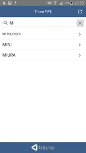 Trinno FIPE screenshot 1