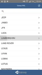 Trinno FIPE screenshot 2