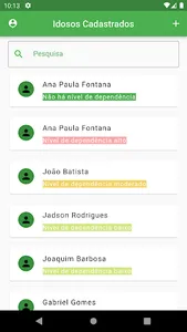 Saúde Idoso screenshot 2