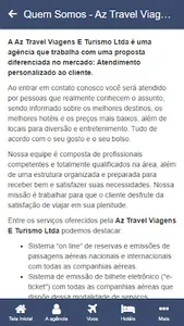 Az Travel Viagens E Turismo screenshot 1