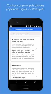 Expressões Idiomáticas screenshot 1