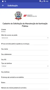 Brotas Iluminação Pública screenshot 2