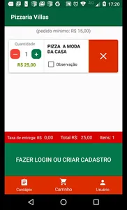Pizzaria Villas- A Melhor Pizz screenshot 0