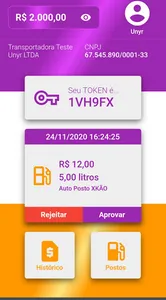 Unyr Frotas - Motorista com ab screenshot 2