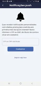 Uplink Internet Banda Larga screenshot 1