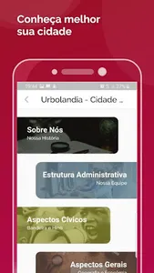 Urbo App screenshot 1