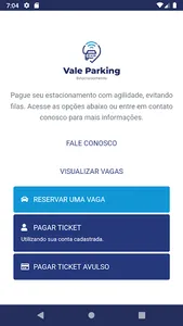 Vale Parking Estacionamento screenshot 0