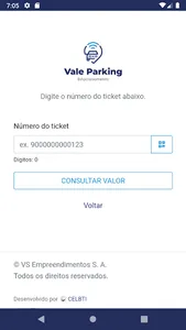 Vale Parking Estacionamento screenshot 2