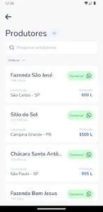 Busca Produtores screenshot 2