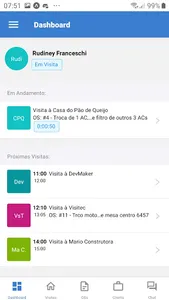 Visitec screenshot 1