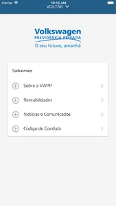 Autoatendimento VWPP screenshot 1