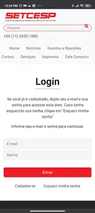 SETCESP - Área Restrita screenshot 0