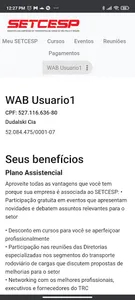SETCESP - Área Restrita screenshot 3