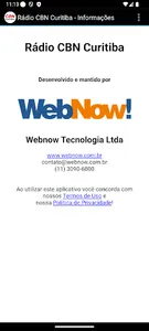 Rádio CBN Curitiba screenshot 3