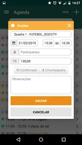 WebQuadras screenshot 5