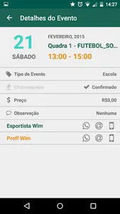 WebQuadras screenshot 6