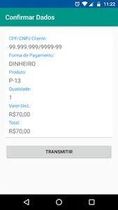 Emissor Web NFC-e screenshot 3