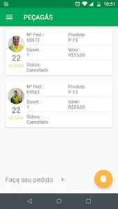 Peça Gás screenshot 1