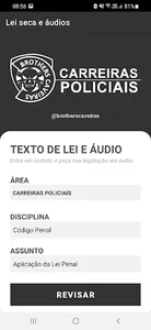 CARREIRAS POLICIAIS screenshot 5