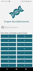 Origem dos Sobrenomes screenshot 4