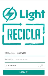 Light Recicla - Operador screenshot 0