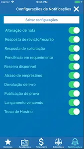 Portal do Aluno FDSM screenshot 5