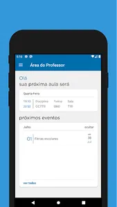 Área do Professor FEI screenshot 1