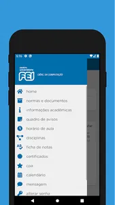 Área do Professor FEI screenshot 2