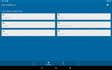 Portal FEI screenshot 10