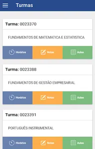 Aluno Online FGF screenshot 2