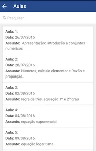 Aluno Online FGF screenshot 3