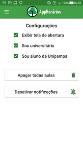AppHorarios screenshot 5
