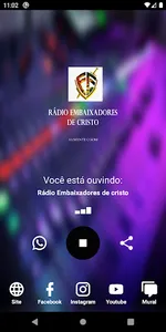 Rádio Embaixadores de cristo screenshot 0