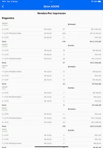 Tá na mão Ingressos - Produtor screenshot 11