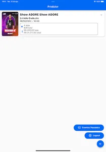 Tá na mão Ingressos - Produtor screenshot 18