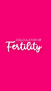 Fertility Calculator 2022 screenshot 0
