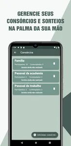 Consórcios e Sorteios - geCon screenshot 1