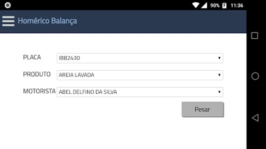 Homérico Controle Balança screenshot 1