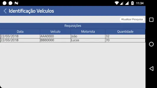Homérico Abastecimento screenshot 1