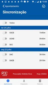 PGE BA Timesheet screenshot 3
