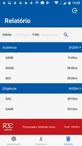 PGE BA Timesheet screenshot 4