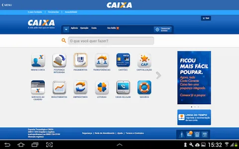 CAIXA para Tablets screenshot 2