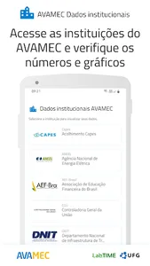 AVAMEC Dados Institucionais screenshot 0