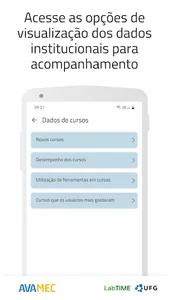 AVAMEC Dados Institucionais screenshot 2