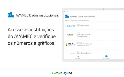 AVAMEC Dados Institucionais screenshot 4