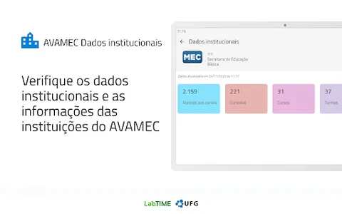 AVAMEC Dados Institucionais screenshot 9