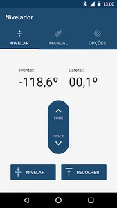 Nivelador para Motorhome Comli screenshot 1