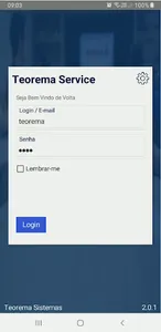 Teorema Service 2.0 screenshot 1
